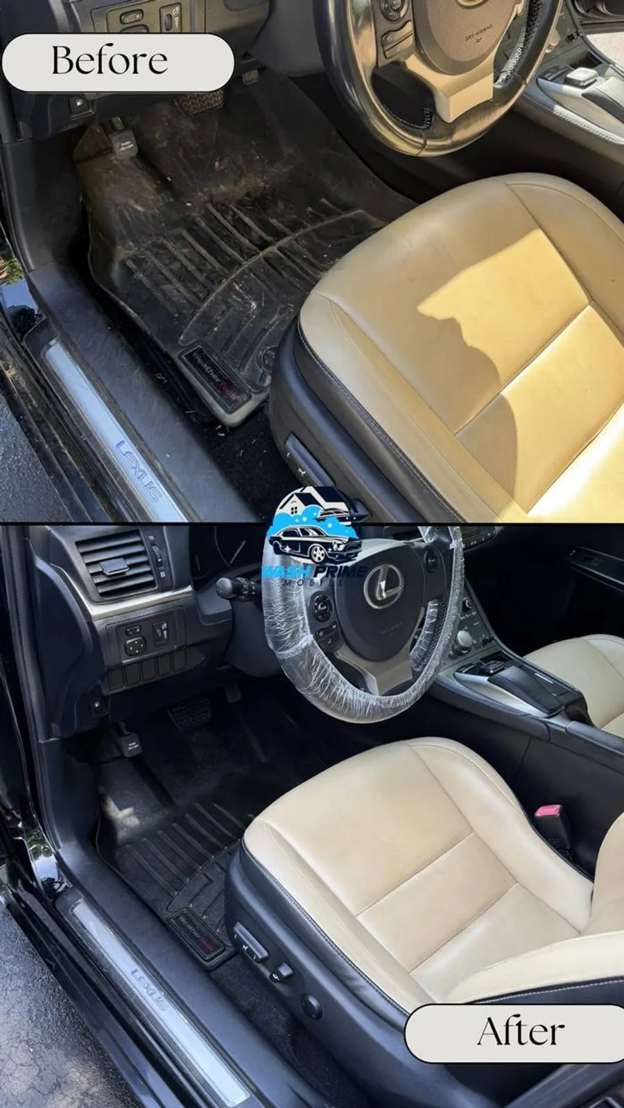 Lexus CT engine bay wash and degrease - mobile detailing Louisville KY